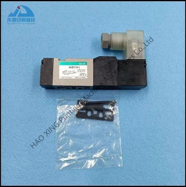 Valvole pneumatiche originali originali CKD 4KB119-00-C2-DC24V/4KB119-00-B-AC220V Elettrovalvola 4KB119-L