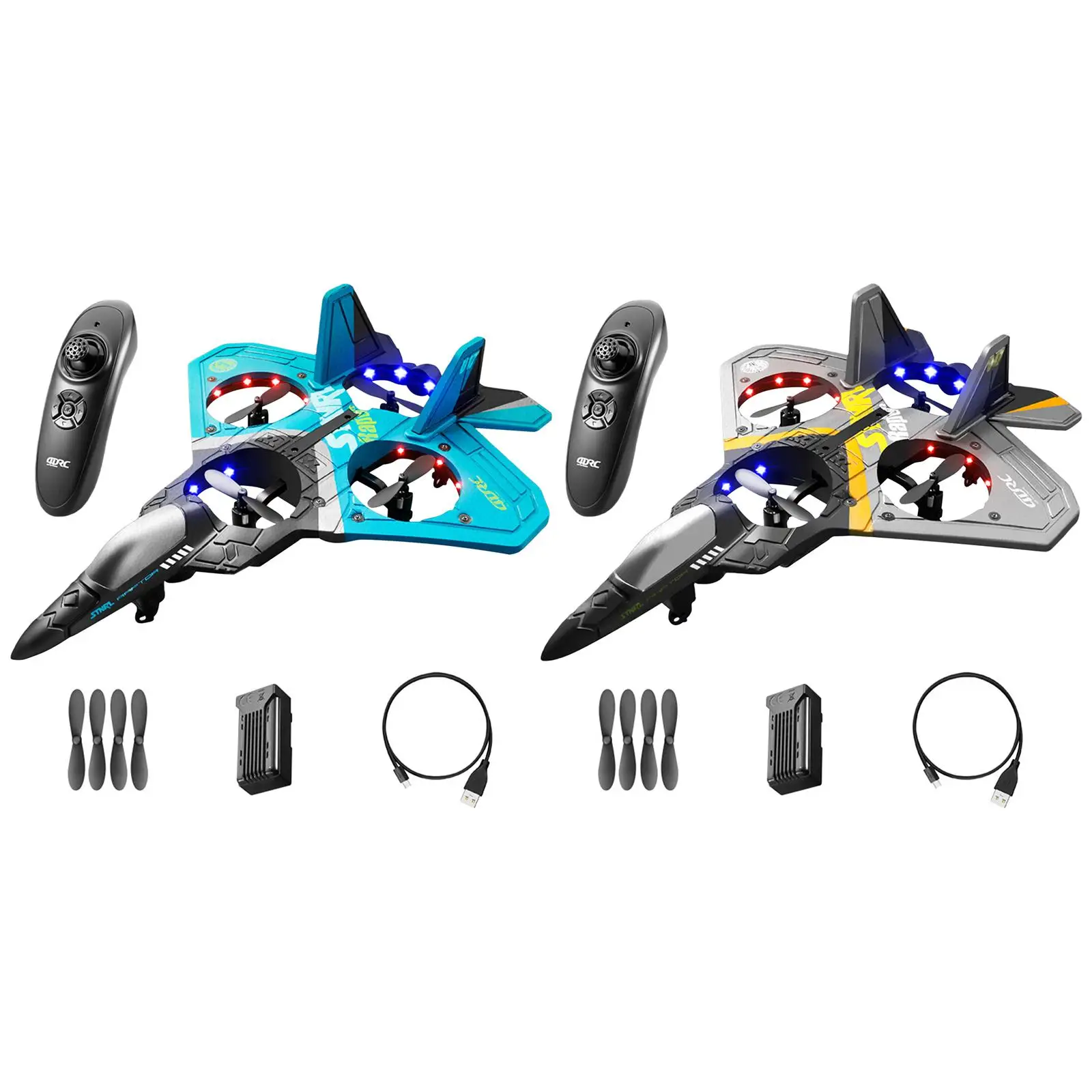 

2.4G Remote Control Aircraft Outdoor Toy RC Plane Glider for Birthday Gifts