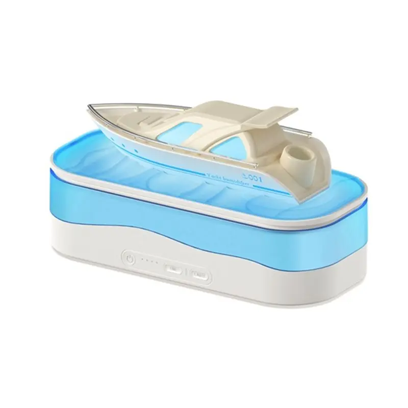 

Ультразвуковой увлажнитель воздуха в стиле медузы, 150 мл, 7-цветный светодиод, звуковой пульт дистанционного управления для дома и офиса