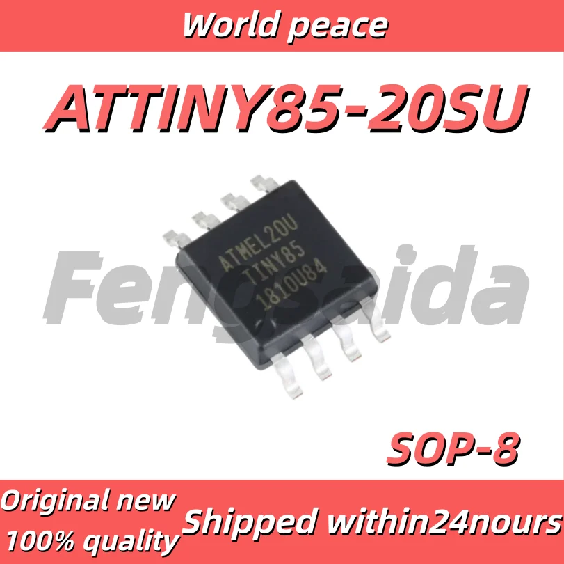 (1-10 Pieces) 100% Brand New Brand New ATTINY85-20PU ATTINY85 20PU TINY85-20U TINY85 DIP-8 ATTINY85-20SU ATTINY85 20SU TINY85-20