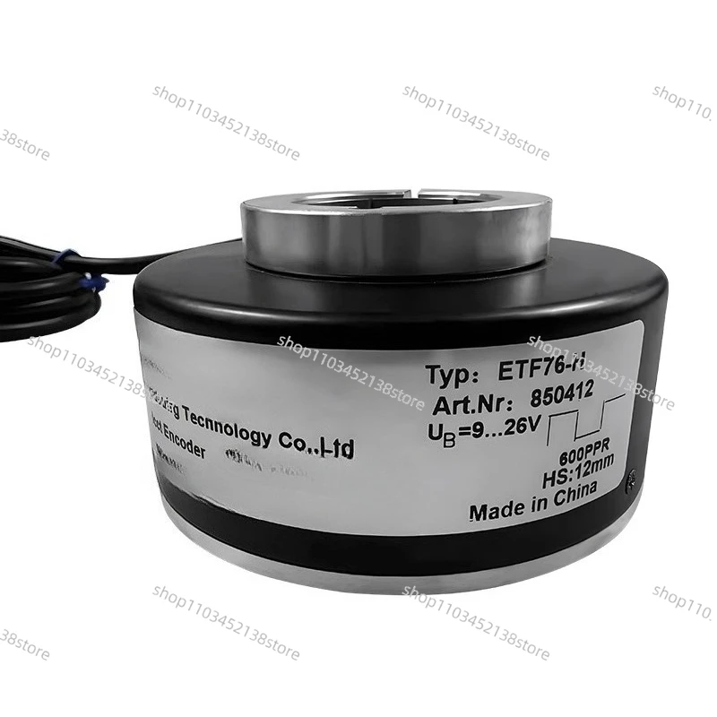 

ETF76-H Hollow Shaft Rotary Encoder 300PPR 600PPR HS20 25 30