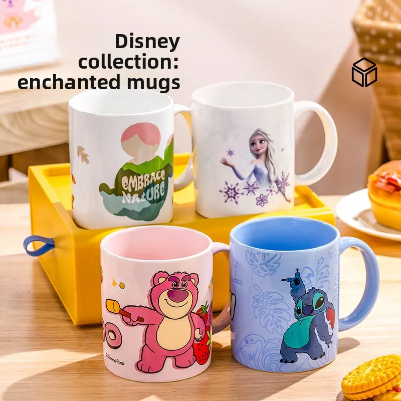 

Самые продаваемые керамические кружки Disney — Стич, Лотсо, Микки, Эльза | Офисное и домашнее использование