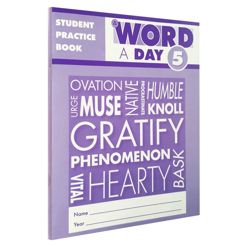Evan-Moor A Word a Day, Grade 5 SE Workbook,aged 9 10 11 12, English book 9781596734173