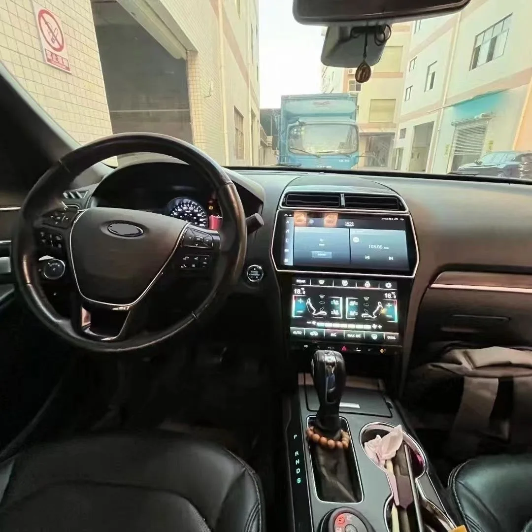

12,3 "для Ford Explorer 2011-2019 автомобильный мультимедийный видеоплеер GPS-навигация радио Android12 8 + 128G 8-ядерный CarPlay 4G AC экран