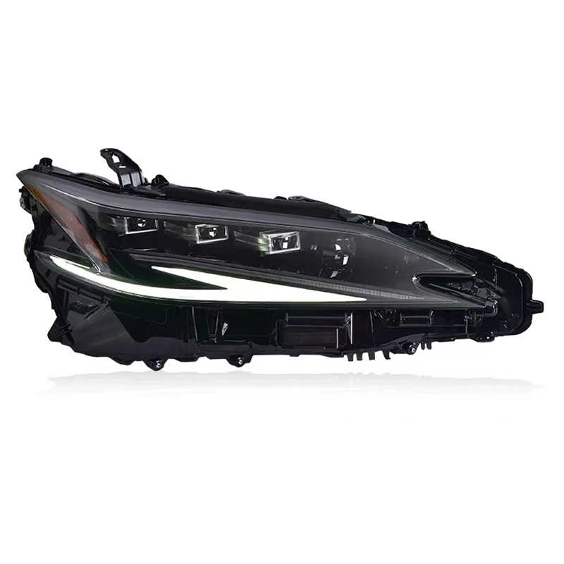 For Lexus ES Headlamp 2018-2024 ES200 E300 New matrix LED Four-lens Headlamp Car Camera System Plug and Play Car Accessories