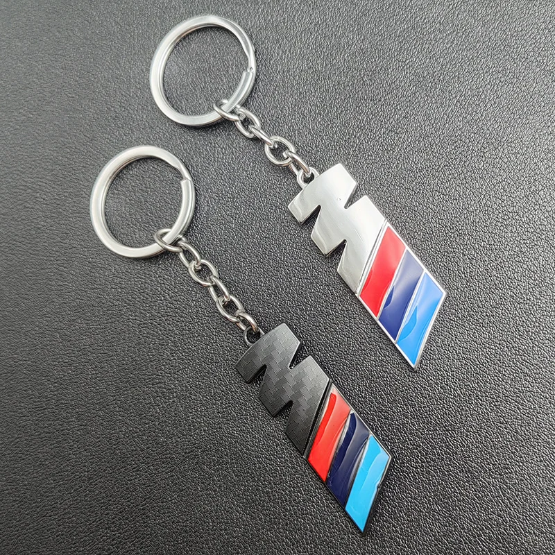 Carbon Metal Key Chain Keyring Car Logo M Keychain For BMW X1 X3 X4 X5 E46 E90 F20 E60 E39 F10 M1 M2 M3 M5 M6 E87 M Accessories