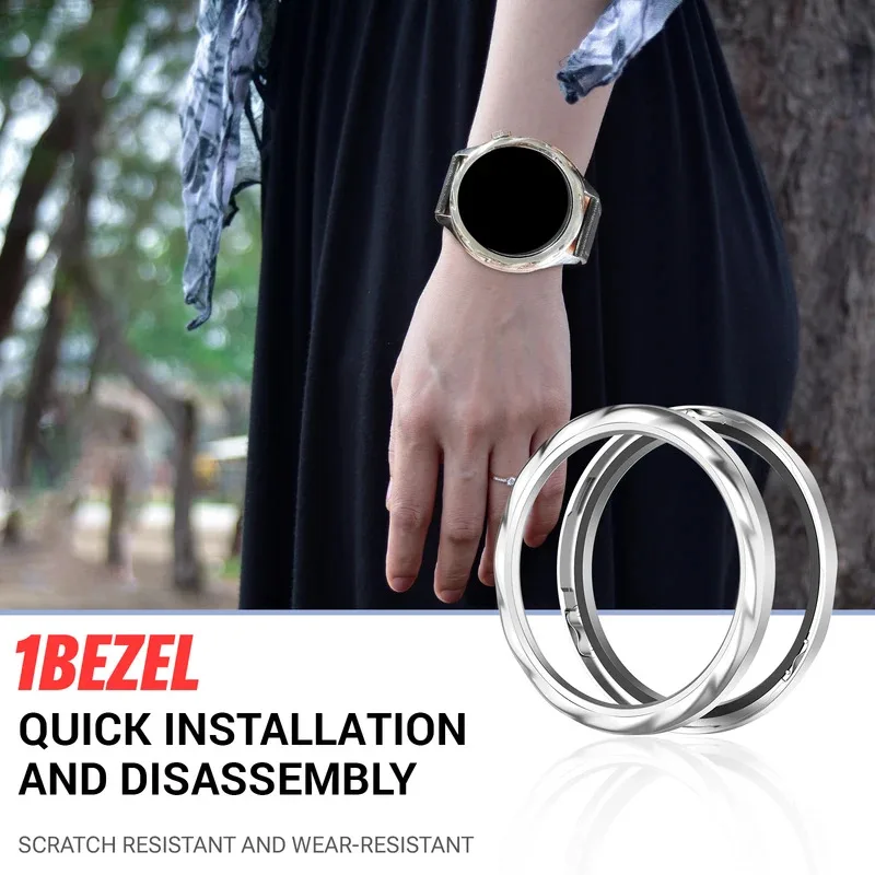 

Металлические защитные кольца для Xiaomi Watch S4/S3, для часов S4/S3 ESIM, защитное кольцо из нержавеющей стали для корпуса часов