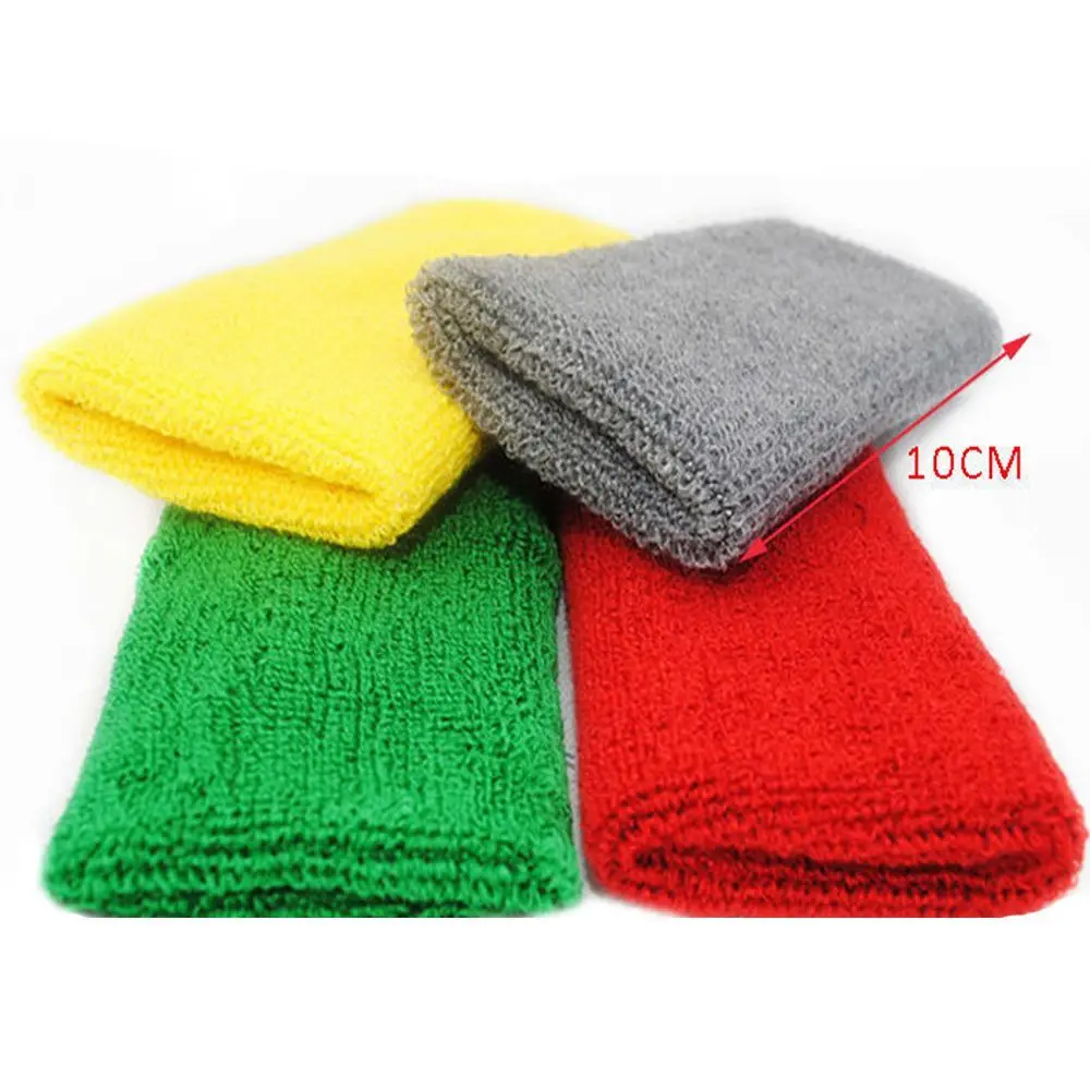 Elástico unissex moda cinta de pulso algodão pano ginásio esporte tênis badminton sweatbands pulseira guarda pulso alça mão