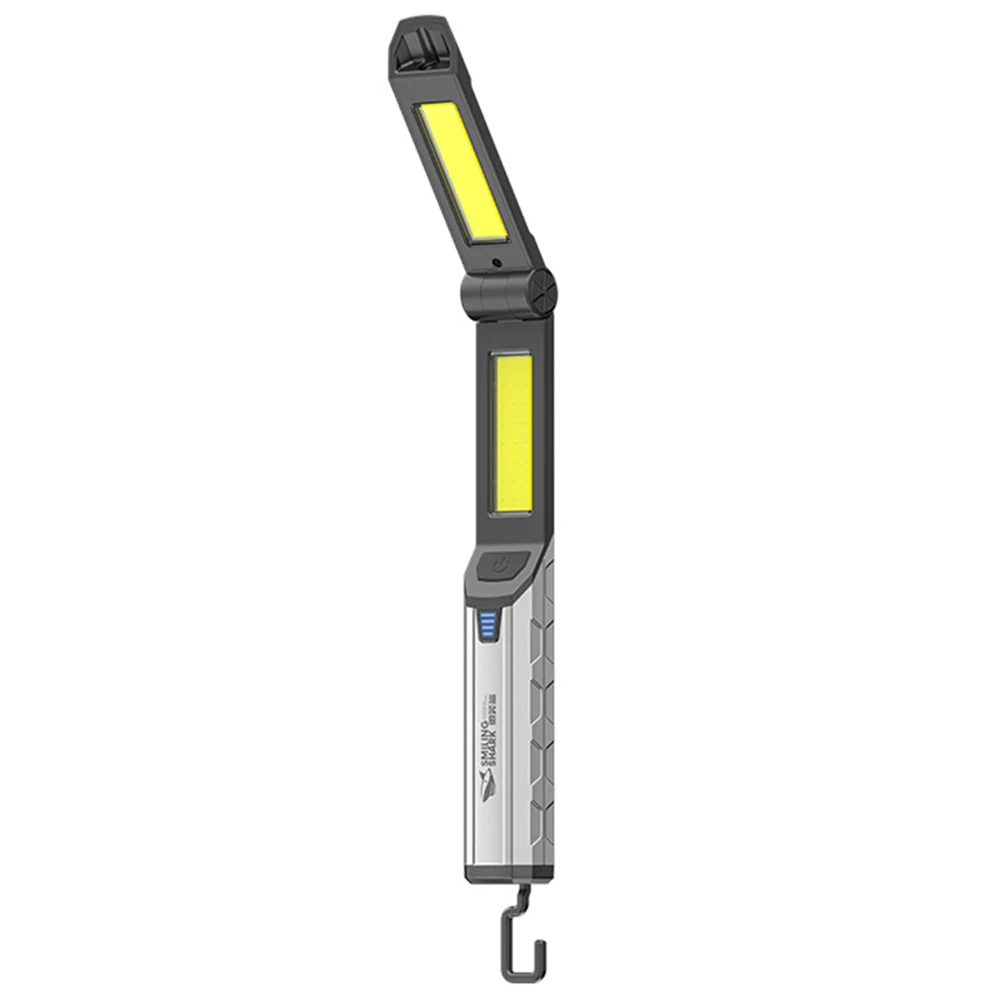 

XPE COB LED Work Light USB Rechargeable Handheld Flashlight with Hook Torch Worklight Waterproof Inspection Light for Car Repair