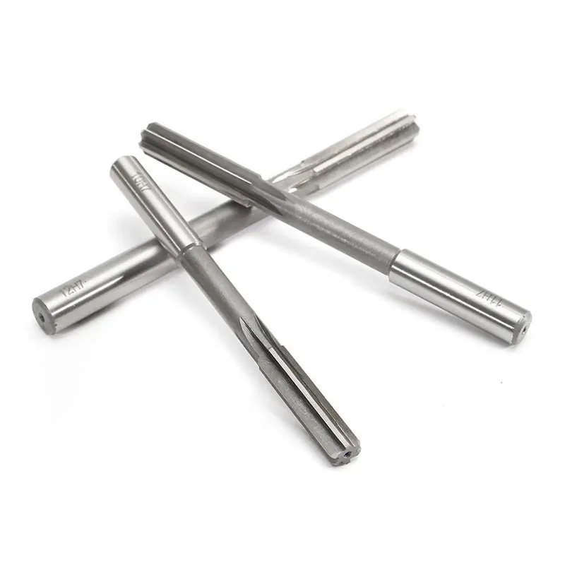 Ensemble d\'alésoir de machine HSS H7, tige droite, fraisage, alésoir de serrage pour métal, acier, aluminium, 3-12mm