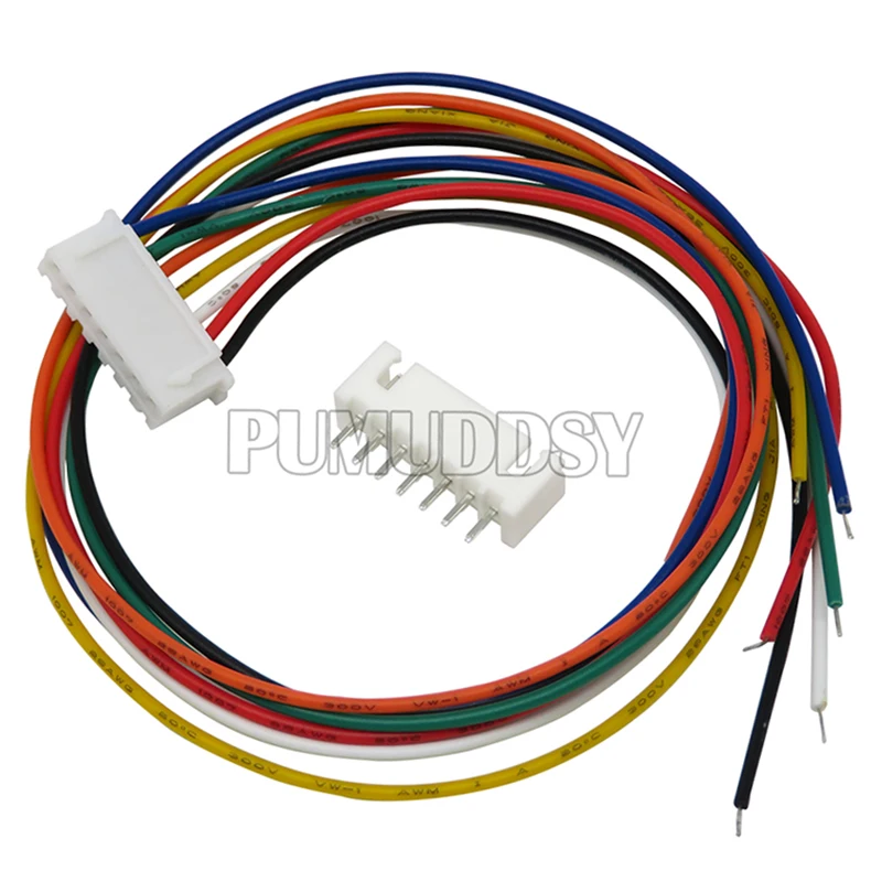 10sets Jst Xh2.54 Xh 2.54mm Wire Cable Connector 2/3/4/5/6/7/8/9/10 Pin Pitch Male Female Plug Socket 20cm Wire Length 26awg