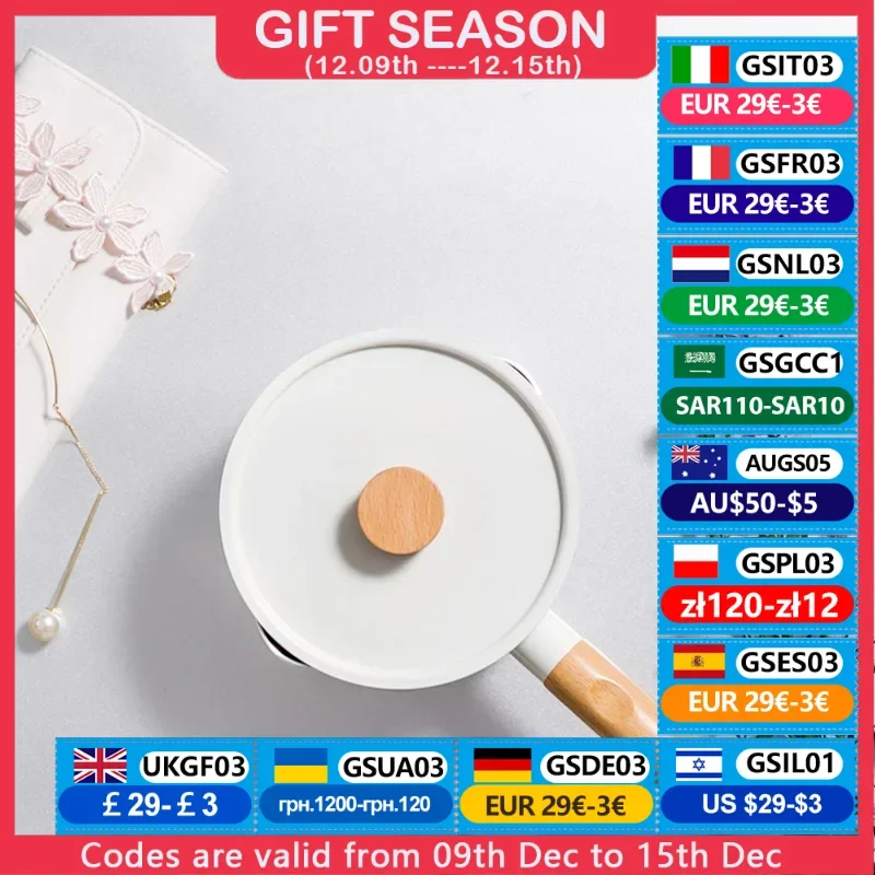 Joyoung TLL-1622D Non-Stick กระทะคลาสสิกสไตล์เรียบง่ายนมหม้ออุ่น1.7L ความจุสม่ำเสมออุ่นครัว Skillet