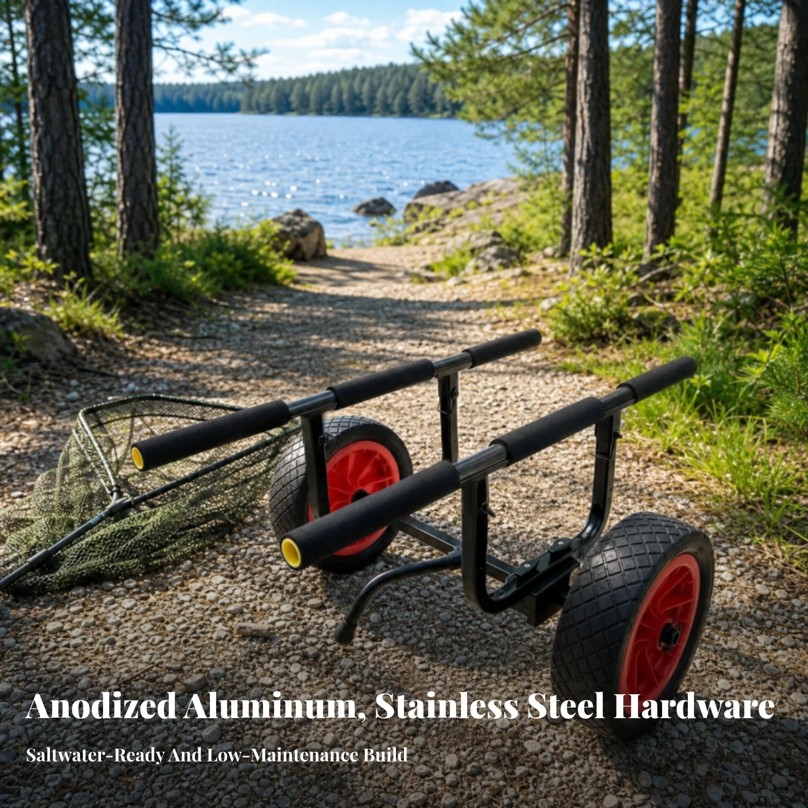 Foldable Kayak Carrier All-Ter - Kayak Cart Trolley Carrier Dolly review and price