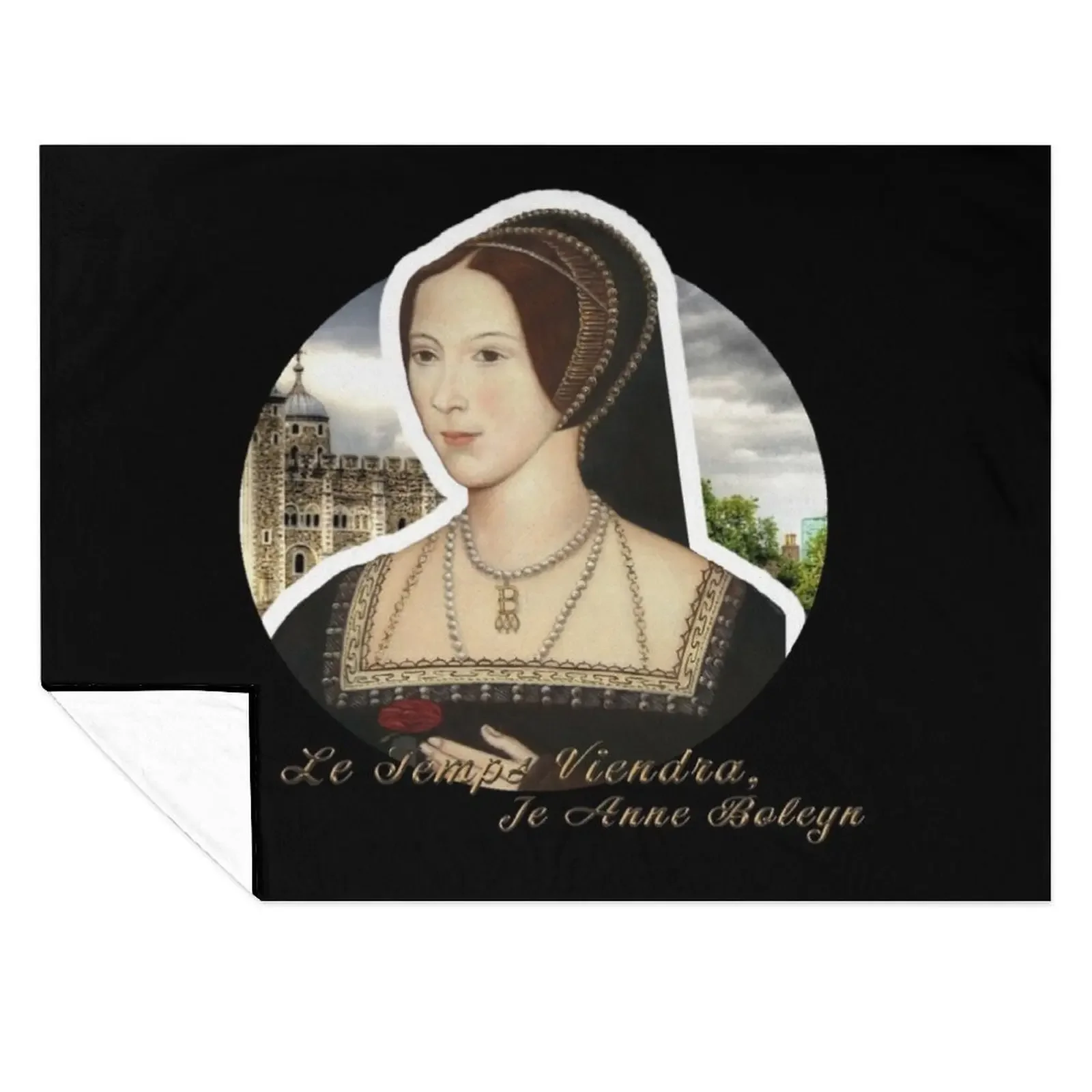 

Anne Boleyn Quote Throw Blanket Personalized Gift Summer Sofa for sofa Blankets