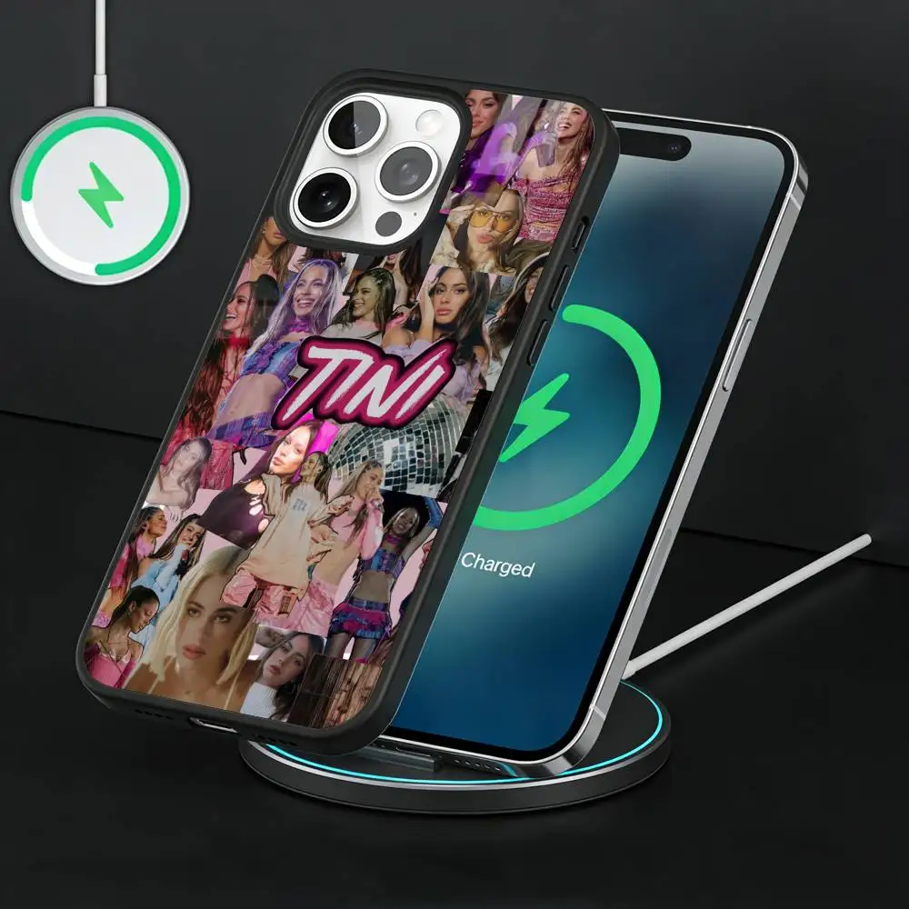 Singer T-TINI M-Martina Stoessel Phone Case For iPhone17,16,15,14,13 Plus,Pro Max Magnetic For Magsafe Wireless Charging