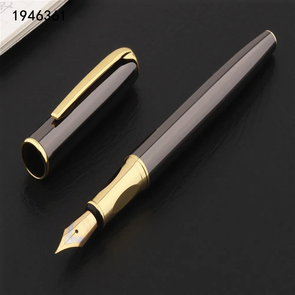 Luxury Quality 7023 Smooth Medium and fine Nib Business Office Fountain Pen New School Student Stationery Supplies Ink Pens