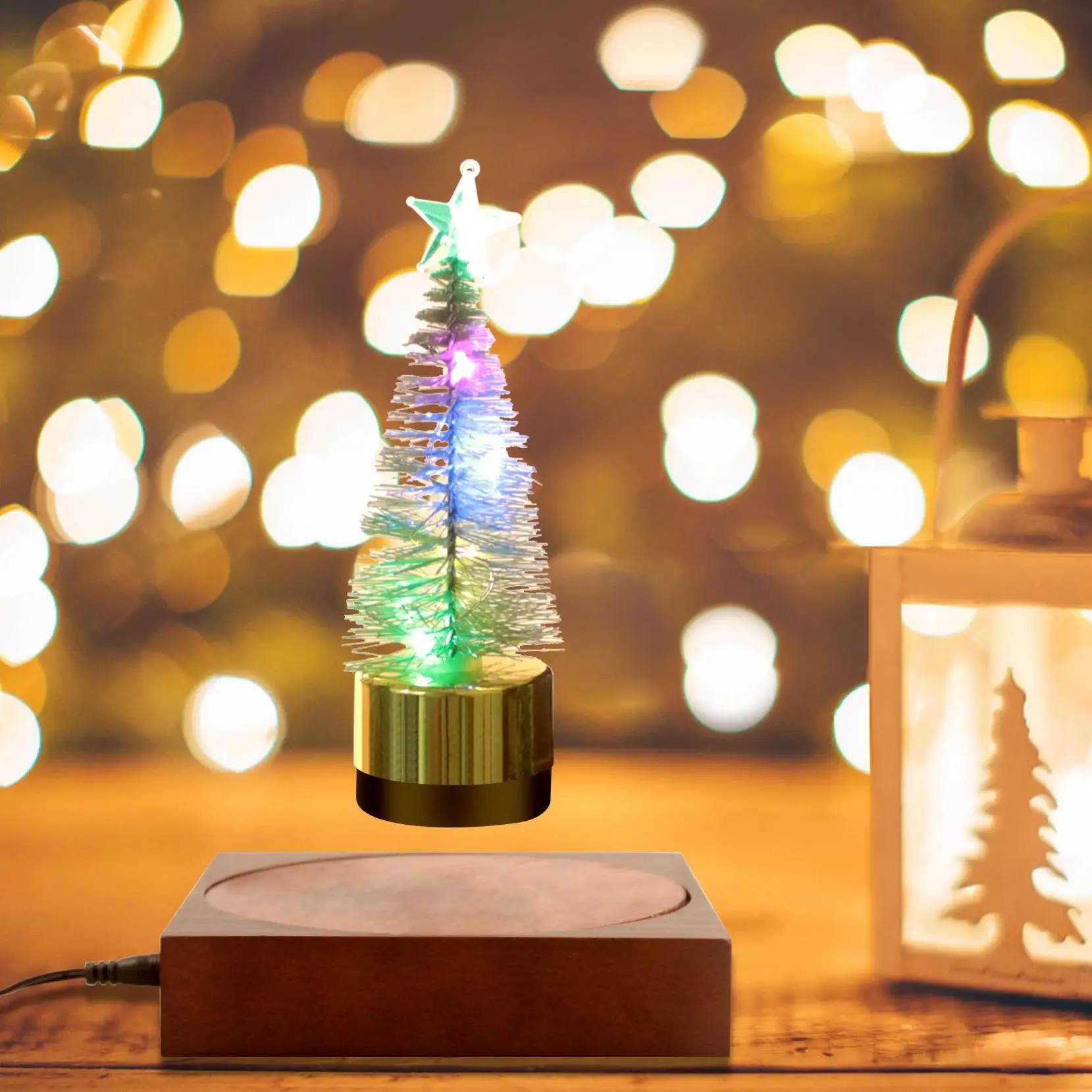 Floating Christmas Tree Lights, Creative, Unique Christmas Decorations, Toys That Enhance Children's Interest in Technology