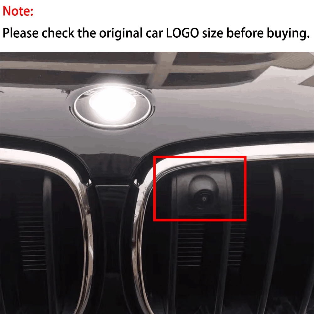 ZJCGO Car Front View LOGO Parking Camera AHD 1080P Night Vision for BMW X5 F15 X6 F16 2013 2014 2015 2016 2017 2018 2019