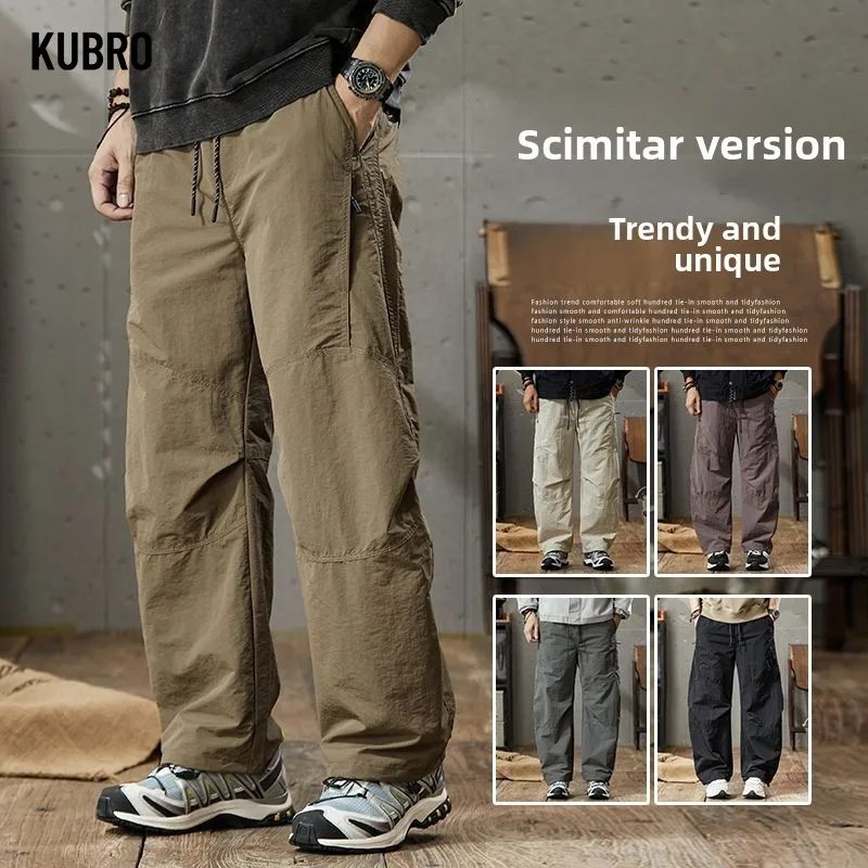 

City Walk Tactical Cargo Pants Classic Design Multi Pockets Cargo Pant Men's Autumn Winter Loose Fit Harem Causal Jogger Trouser