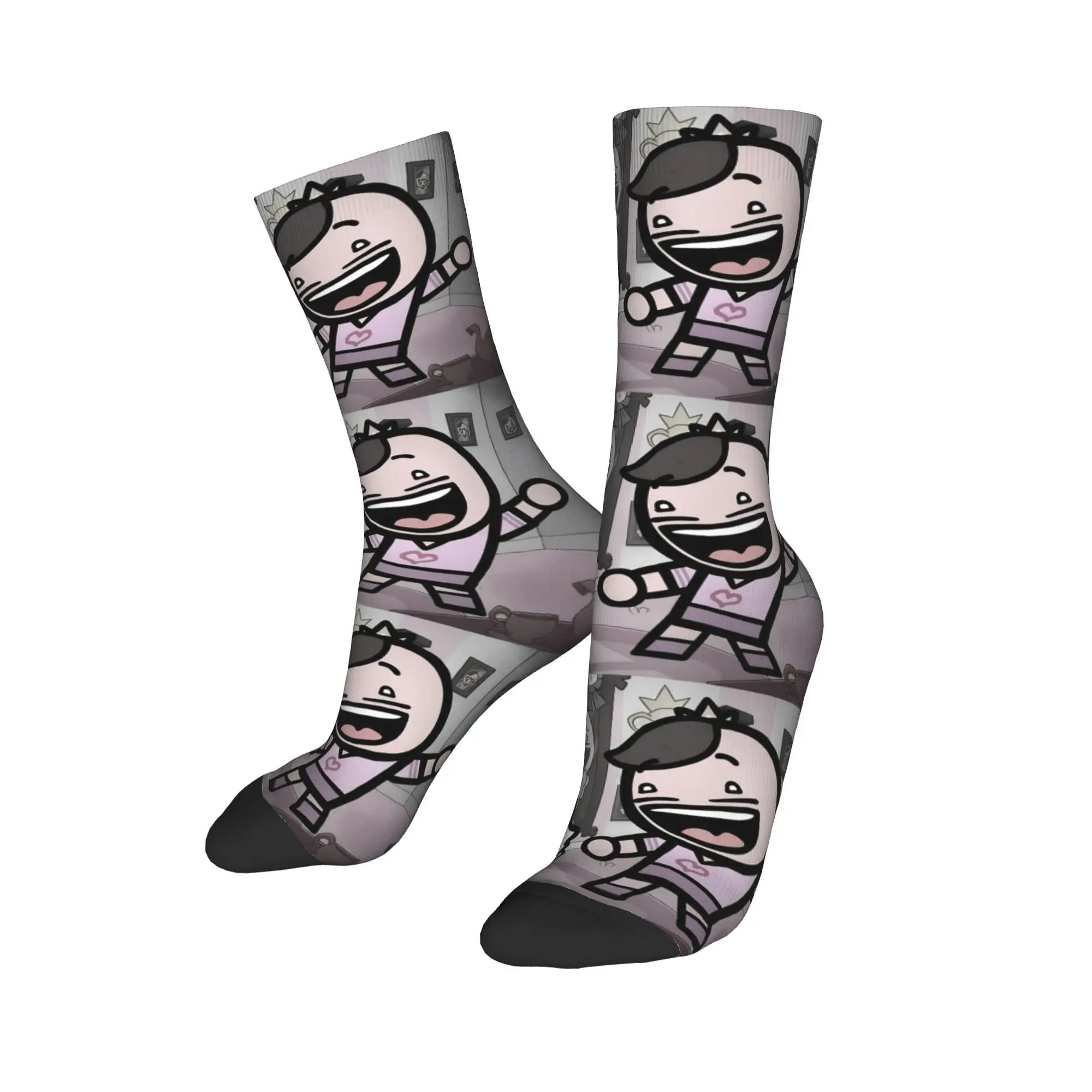 

Happy Funny Male Men Socks Crazy Mewgenics Game Cute Cats Sock Polyester Skateboard Women Socks Spring Summer Autumn Winter