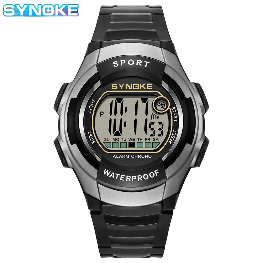 

Digital Watches Fashion Trending Sport Wristwatch Sport Wrist Watch 5Bar Waterproof Male Electronic Clock