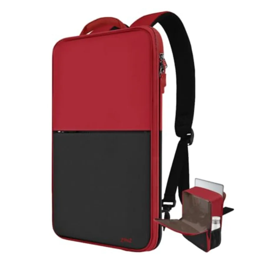 

Slim and Expandable Laptop Backpack 17 inch Travel Business Backpack Water Resistant Daypack Bookpack for Most 17 inch NoteBook
