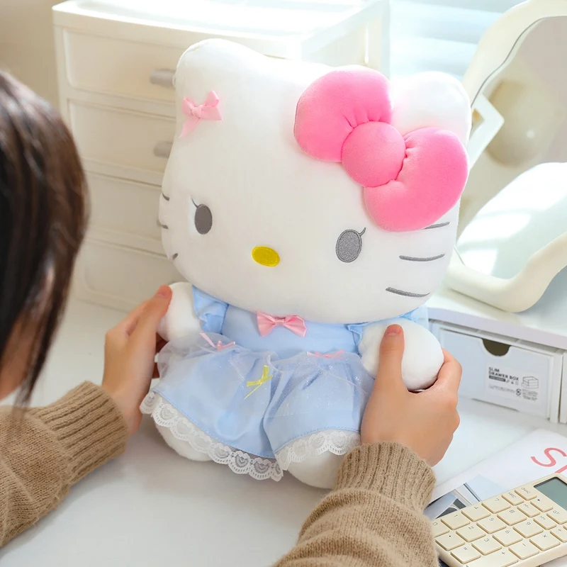 Sanrio Pluche Fantasyland Hello Kitty My Melody Pop Kuromi Pom Pom Purin Speelgoed Kawaii Cinnamoroll Pochacco Zacht Cadeau Voor Kinderen