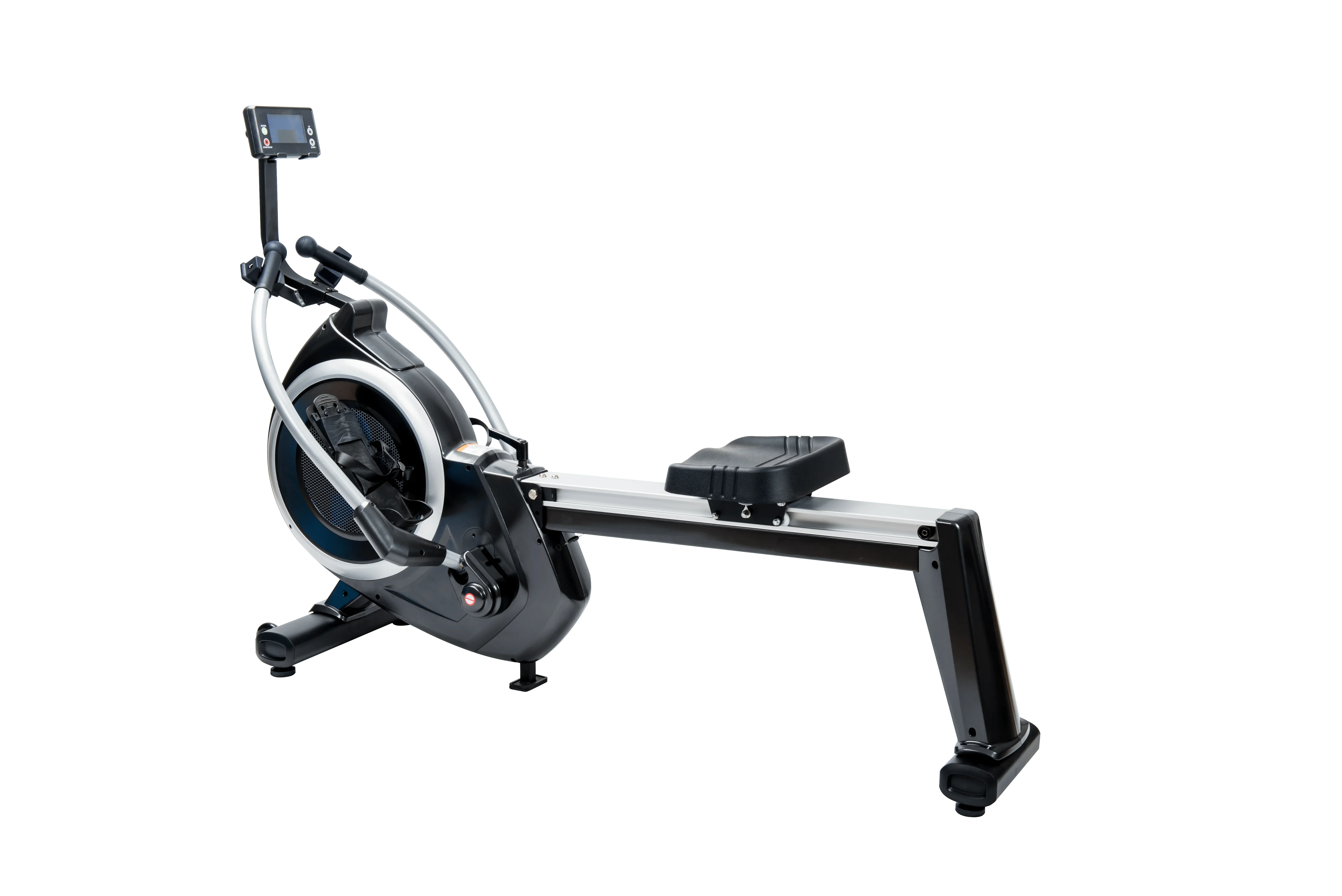 Factory-direct hot sale indoor fitness equipment: double oar rowing machine  with an electronic display