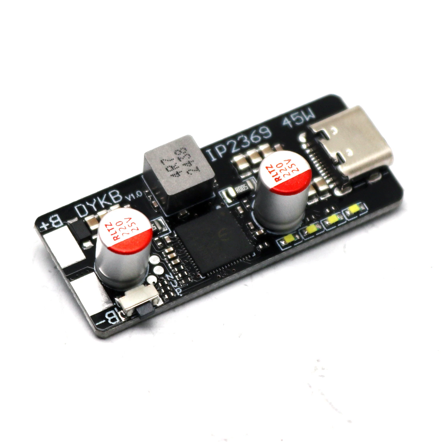 45W 2S~6S lithium battery Charger/Discharger module 3S 4S 5S 12V Li-ion/LiFePO4 BMS Batteries Charger TYPE-C USB Fast Charging