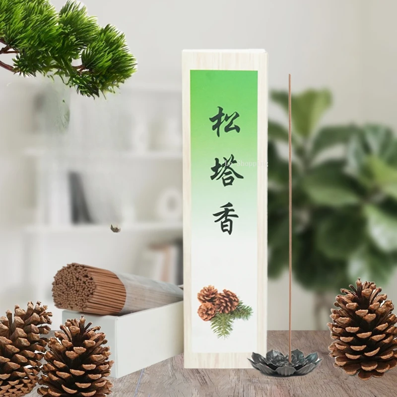 Natural Incense Sticks/Pine Tower Yoga Lychee Goose Pear Tent Zhong Fragrance Indoor Purifies The Air, Removes Odors Joss Stick