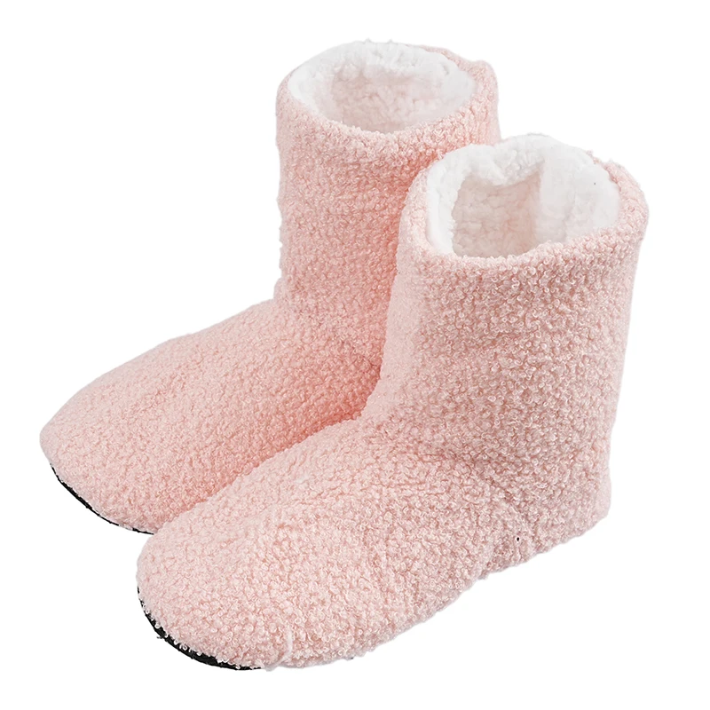 Mntrerm Winter Wärme postpartale Hausschuhe für Frauen Innen boden ruhige Idee Stoff weiche Baumwoll stiefel für Paare – Detail 18