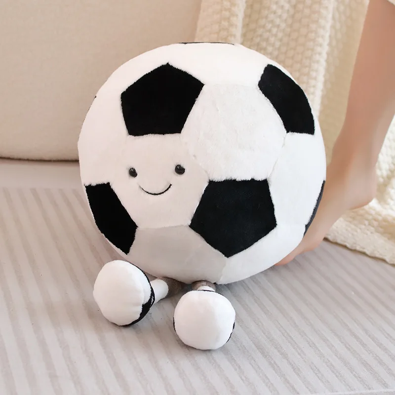 Creative Basketball Funny Soccer Plush Football Plush Pillow Children's Bed Room Decoration Accessories Soft Stuffed Toy