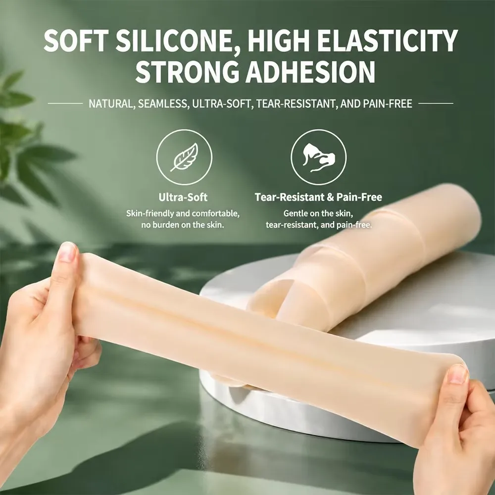 Silicone Gel Boob Tape One-piece Breast Adhesive Pads Ultra-Thin Invisible Push-Up Enhancing Lifting Nipple Covers