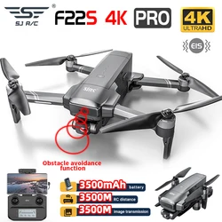 SJRC F22/F22S 4K PRO GPS Drone 4K Professional EIS Camera with 2 Axis Gimbal 3.5KM 5G WiFi RC Foldable Brushless Quadcopter