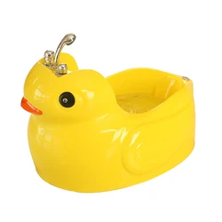 Baignoire bébé canard jaune, baignoire à remous pour bébés, produits créatifs, style européen, mini spa pour bébé, baignoire de massage