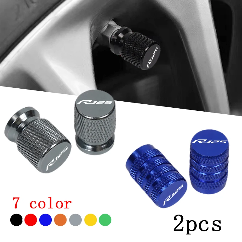 

Для YAMAHA YZF R125 YZFR125 YZF-R125: Аксессуары, 2 шт. Алюминиевые колпачки для вентилей шин мотоцикла с ЧПУ