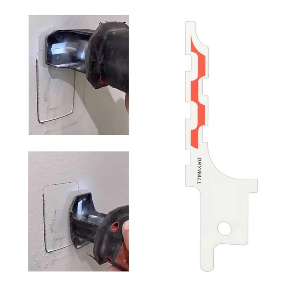 1pc Reciprocating Saw Blades For Plasterboard 86 Type Wire Box Hole Opening Cutting 63x6mm SK5 Steel Power Tool Blades