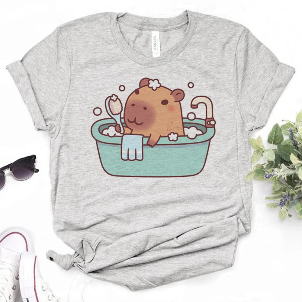 

Капибара искусственная аниме Графические футболки Женская аниме одежда