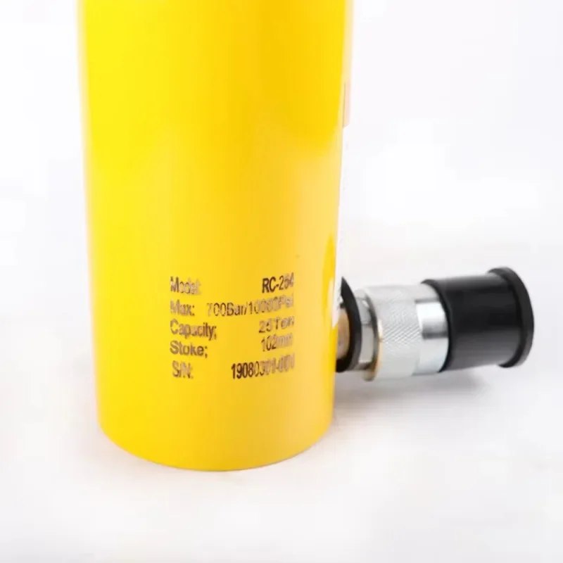 RC-254 Enerpac أسطوانة هيدروليكية تلسكوبية طويلة السكتة الدماغية 25 طن