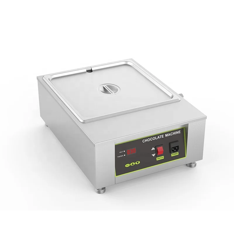 2026 Factory Cheap Price Double Pots Melt Chocolate Commercial Chocolate Melting Machine for Event