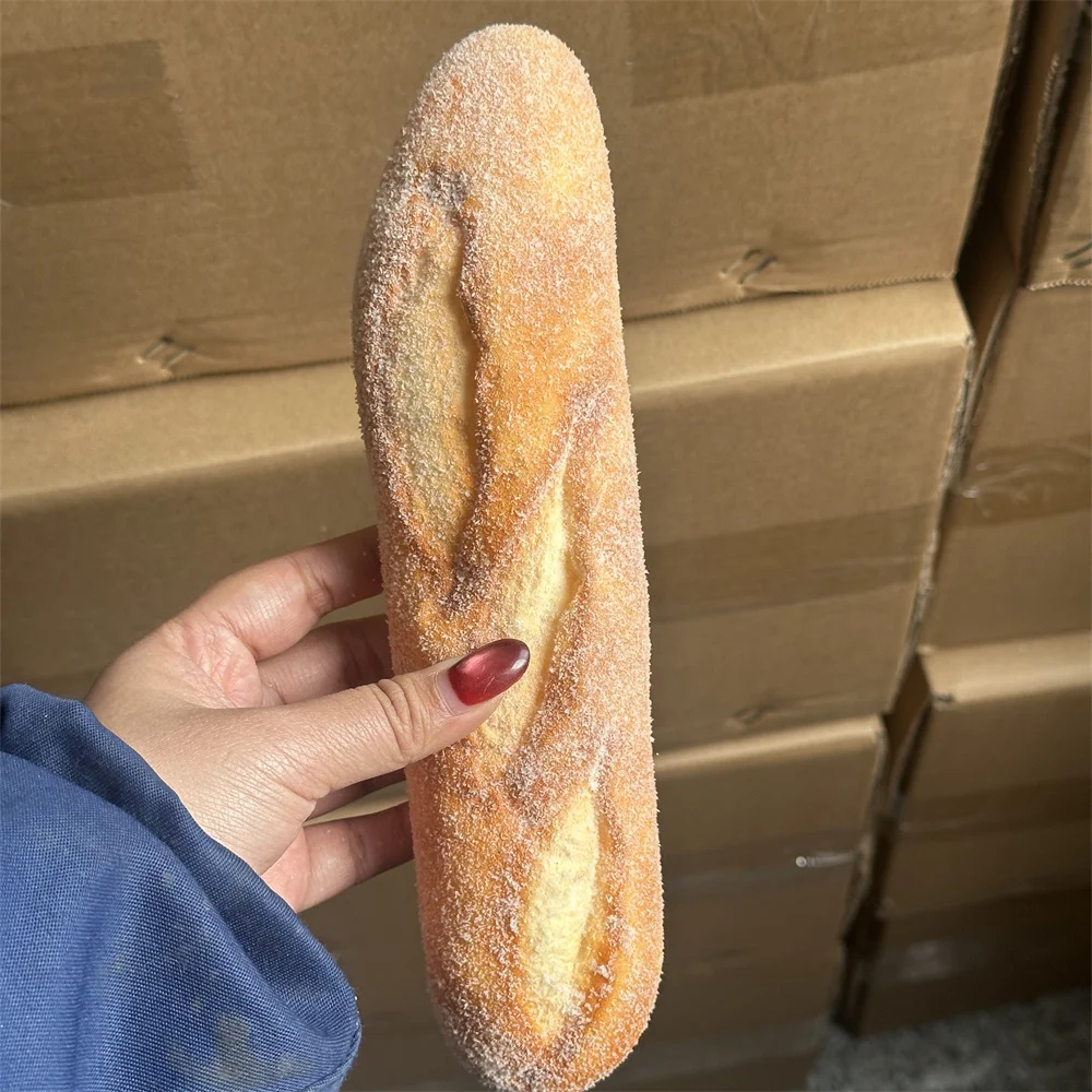الرغيف الفرنسي جوز الهند العطر الخبز مسحوق الخميرة العجين الخبز الجبن ملء سطح الديكور لصق شراب السكر نموذج فو