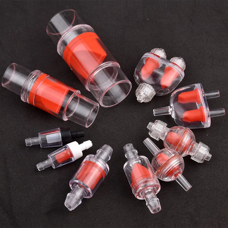 Válvula de retenção unidirecional para aquário, sem retorno, pagode, rega, mangueira de irrigação, válvula de retenção, tanque de peixes, aumento de bomba de oxigênio, acessórios