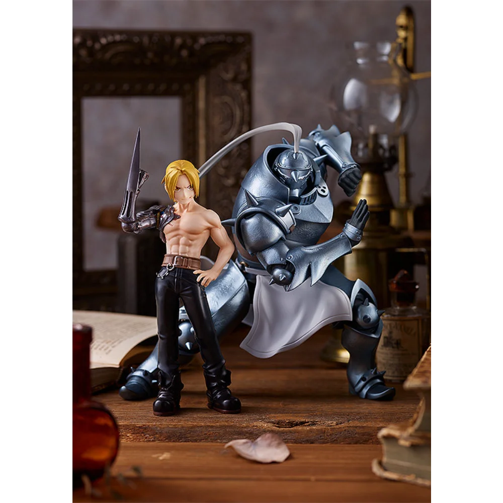 

Фигурка Эдварда и Альфонса из Fullmetal Alchemist: Металлический Алхимик, модный и крутой аниме-кукла, отличный подарок