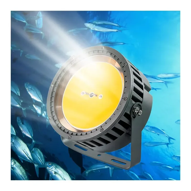 High Power LED Fishing Light 600W 1000W Aluminum Alloy Boat Lamp IP66 Waterproof Squid Attractor Marine Deck Lighting Durable