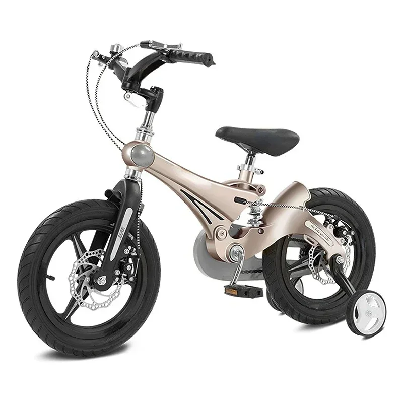 Vélo de montagne pliable pour enfants, vélo étudiant, cadeau enfant, garçon et fille, amortisseur, 12 po, 14/16 po, 3 à 6 ans