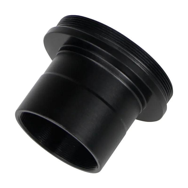 1.25 Inch to T2 (M42 x 0.75) Telescope to Camera T  mount Adapter Tube Ring Aluminum Alloy with M28.6 x 0.6mm Filter Thread