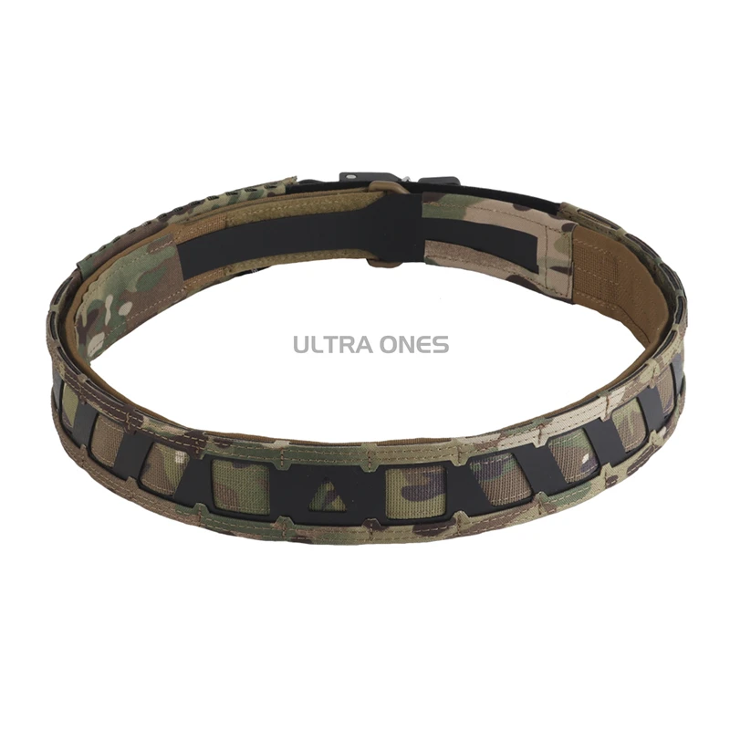 الادسنس حزام المعركة Agilit نمط في الهواء الطلق CS ميليتار التدريب أحزمة التكتيكية نظام مولي المغناطيسي 2 في 1 حزام خصر معدات الصيد #1