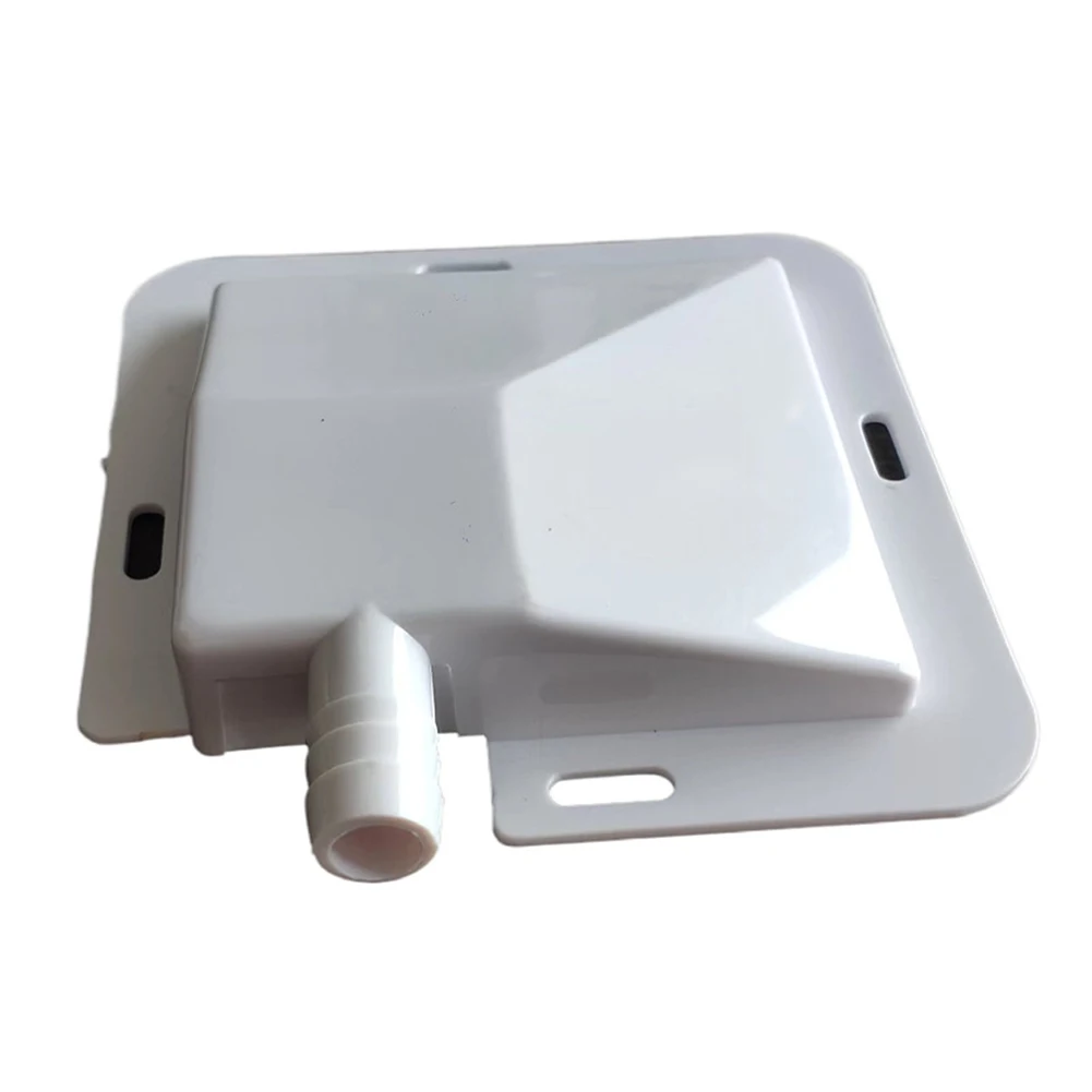 White Plastic Air Conditioner Drip Tray 119x119mm Condensate Collection Pan for Indoor AC Units No Tools Required