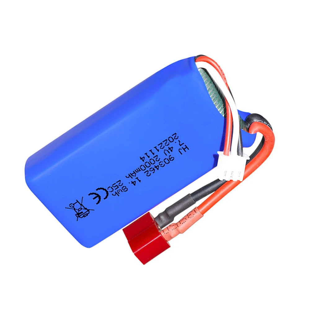 Akumulator Lipo 7,4 V 2000 mAh do 144001   12428 12423 FT009 RC łódź motorowa samochód łódź motorowa części zamienne 2S 7,4 V 903462   Akumulator o pojemności 1500 mAh