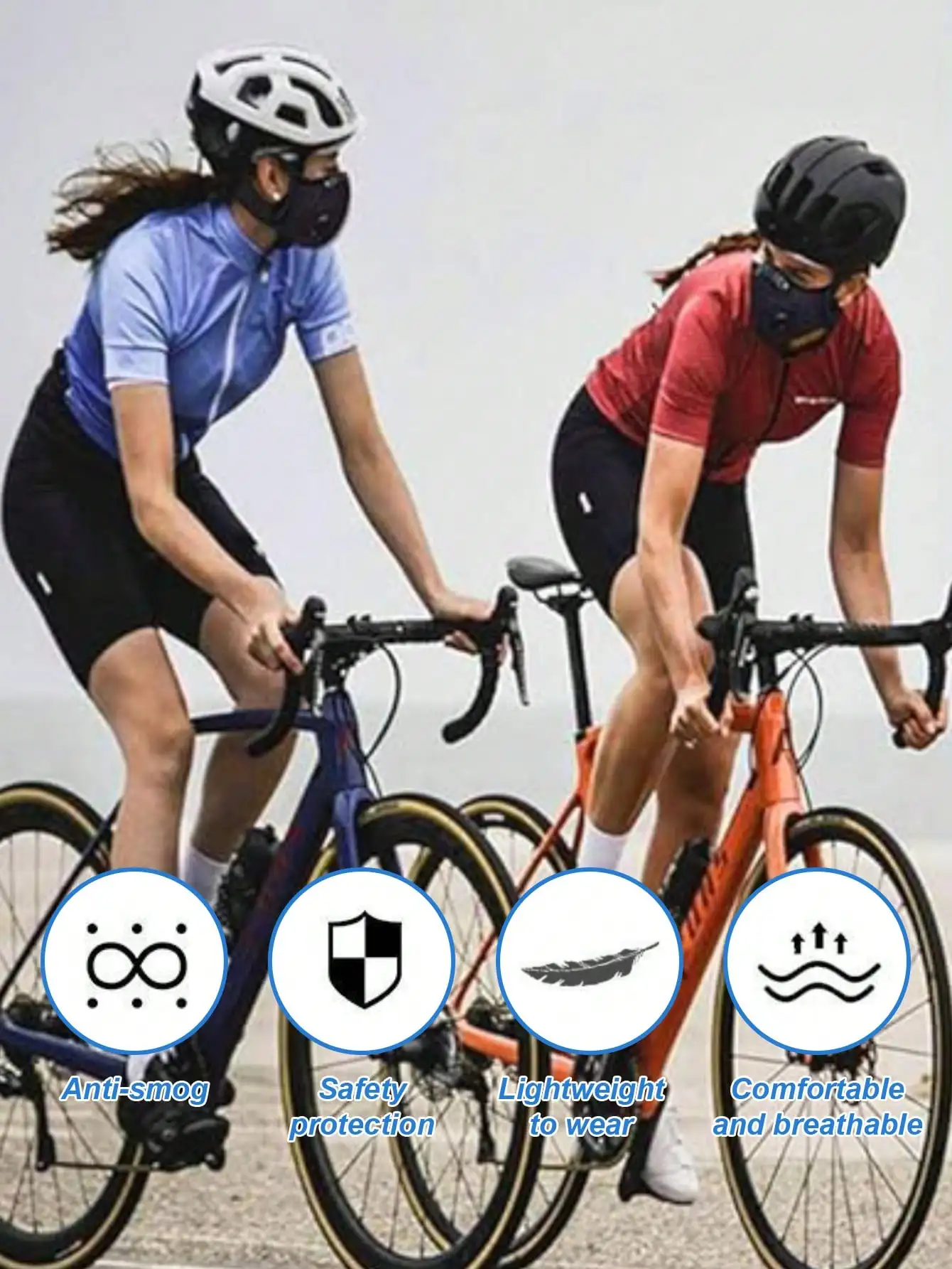 Full-Face Riding Mask - Dustproof & Anti-Fog, Windproof & Sunscreen, Unisex, Ideal for E-Bike/Motorcycle/Cycling